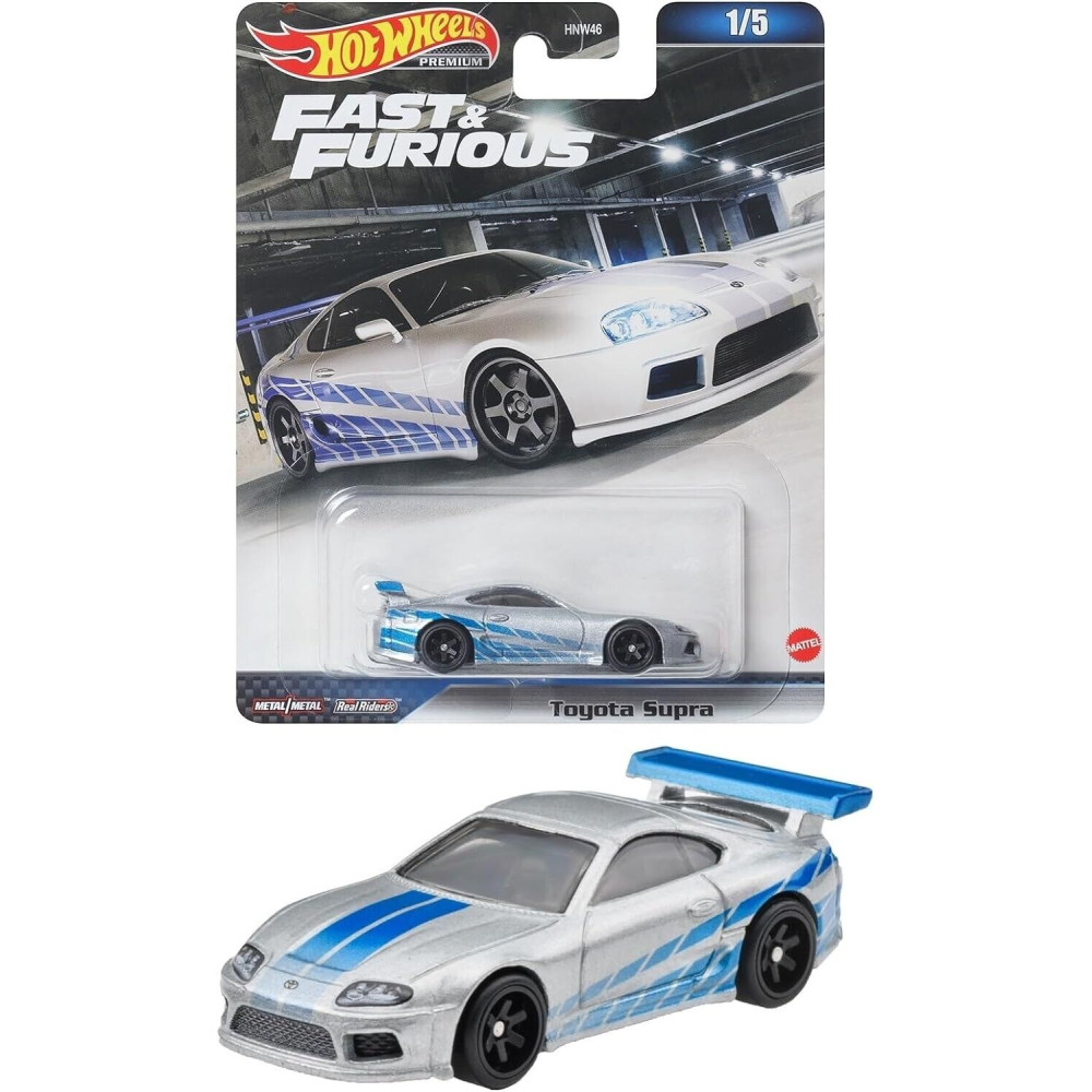Машинка Hot Wheels Toyota Supra (2023 Fast & Furious Premium - Mix